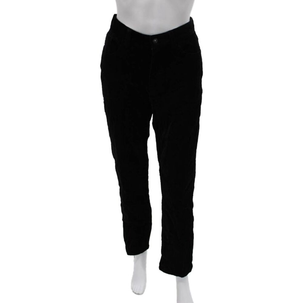 Lauren Jeans Company Womens Dress Pants Black 98% Cotton Size 4
